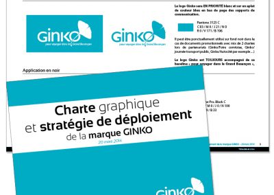 GINKO logo et charte graphique